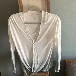 American eagle womens long sleeve top